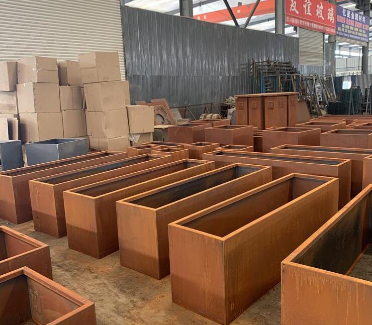 海丰耐候钢板花箱